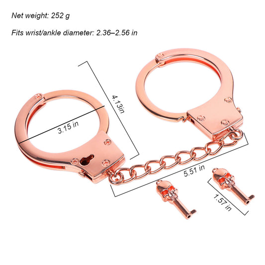 Silver Metal Handcuffs