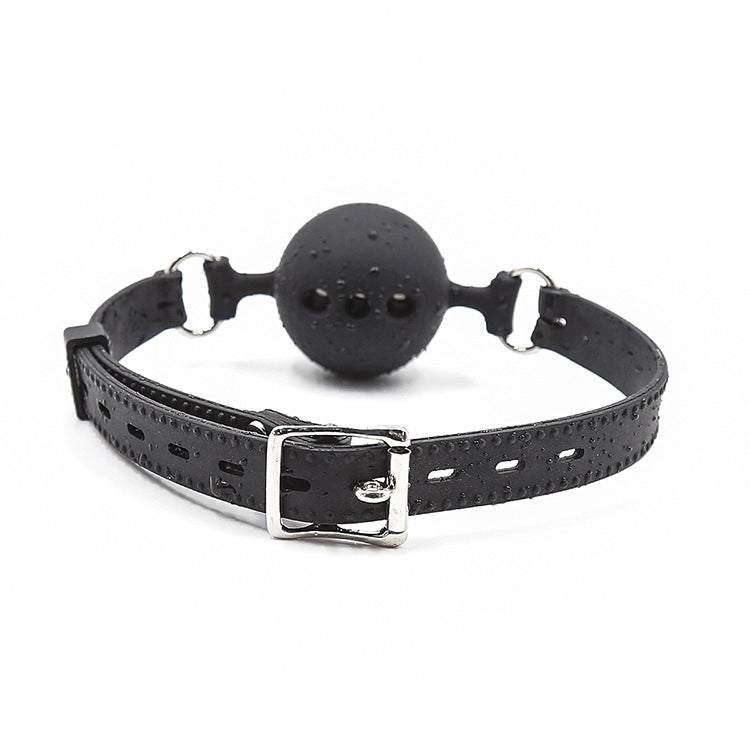 Silicone Ball Gag With Breathing Holes
