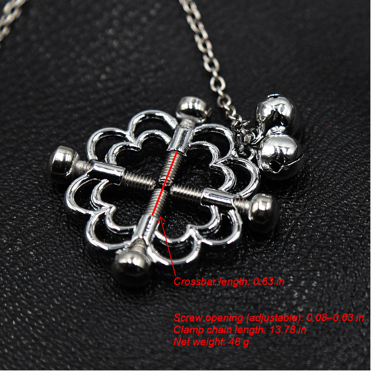 Clover Shape Screw Nipple Clamp