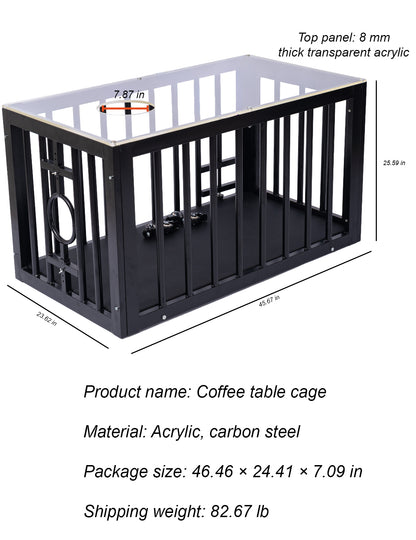 Pet Play Cage and Coffee Table