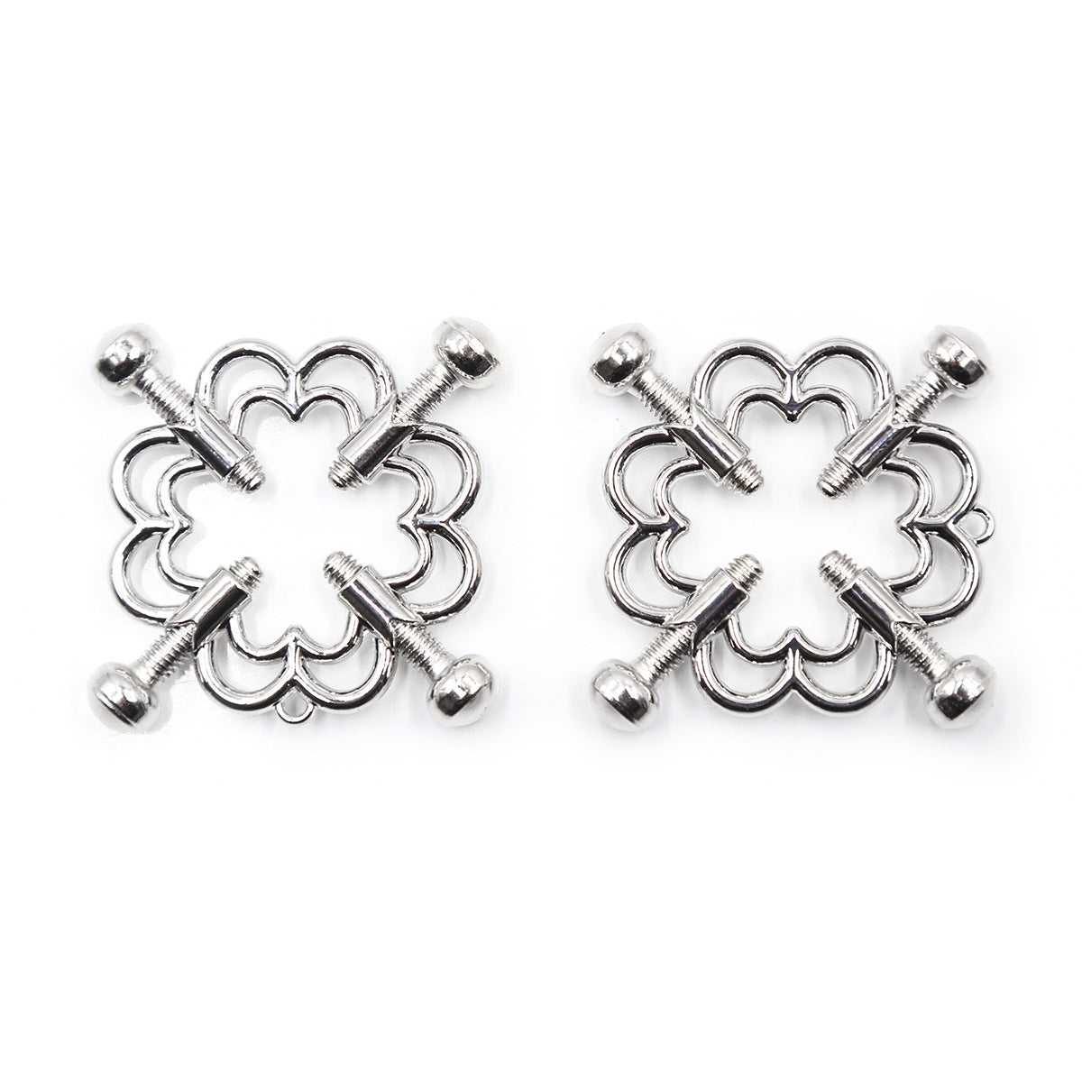 Clover Shape Screw Nipple Clamp — Impact & Training > Sub Training Essentials