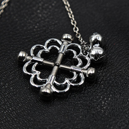 Clover Shape Screw Nipple Clamp