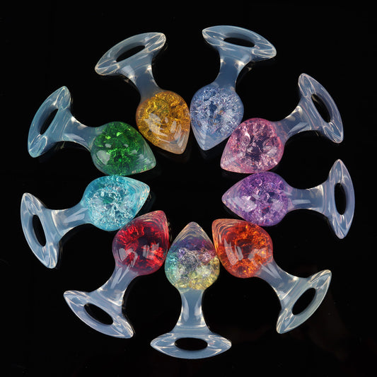 Silicone Crystal Butt Plug