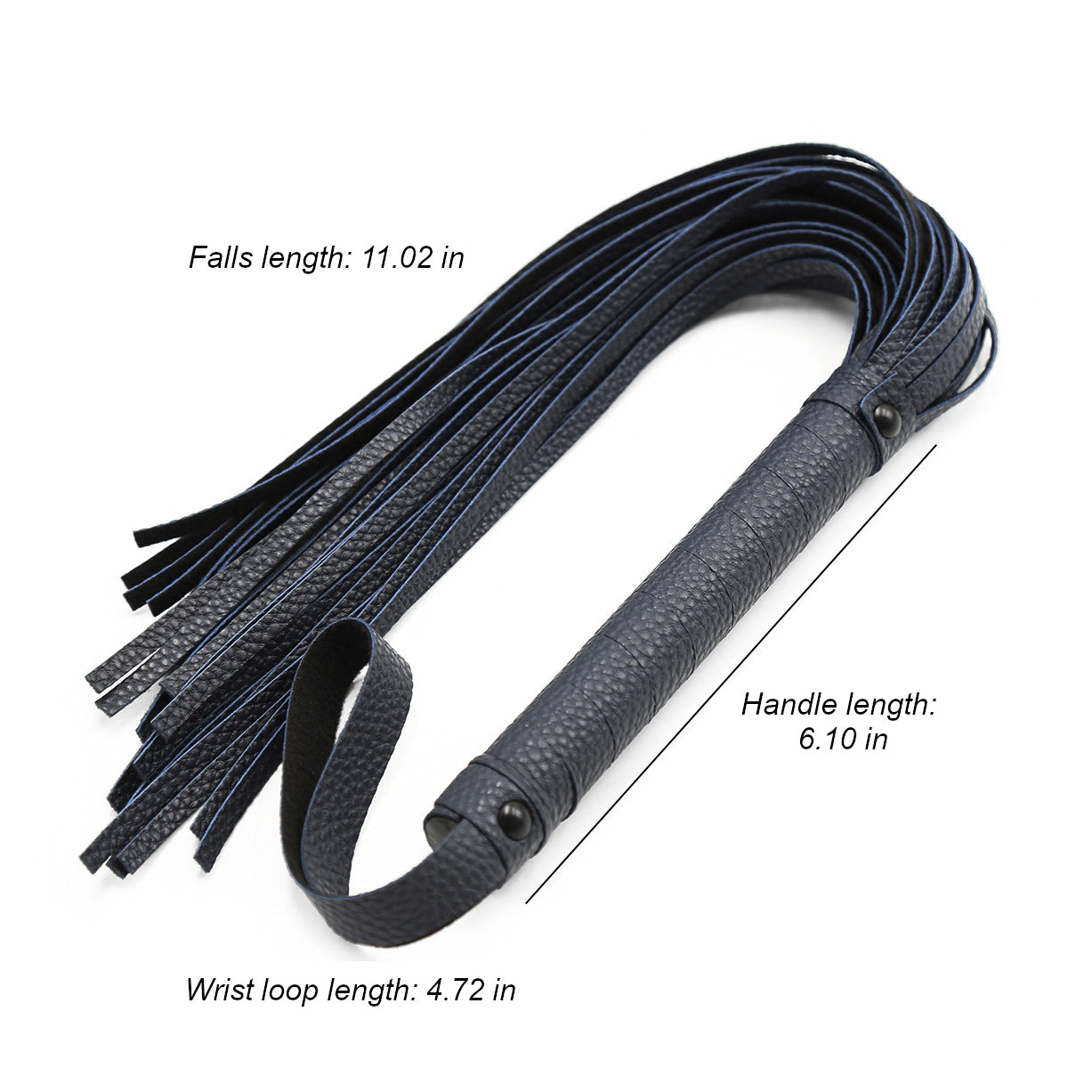 Vegan Leather Flogger Whip
