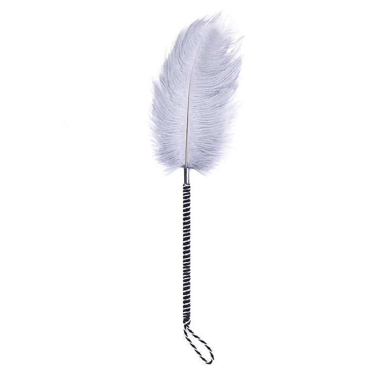 White Feather Tickler — Sensory Play > Impact Toys