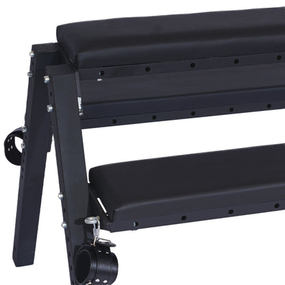 Adjustable Flogging Horse Spanking Bench With Ankle and Wrist Cuffs