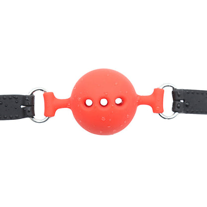 Silicone Ball Gag With Breathing Holes