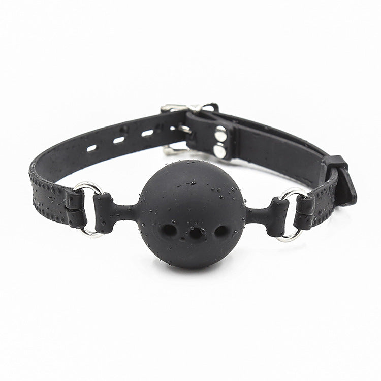 Silicone Ball Gag With Breathing Holes