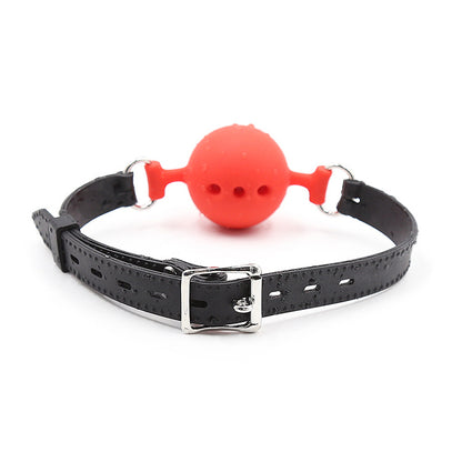 Silicone Ball Gag With Breathing Holes