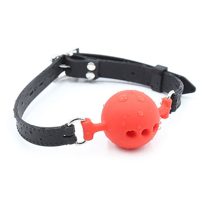 Silicone Ball Gag With Breathing Holes