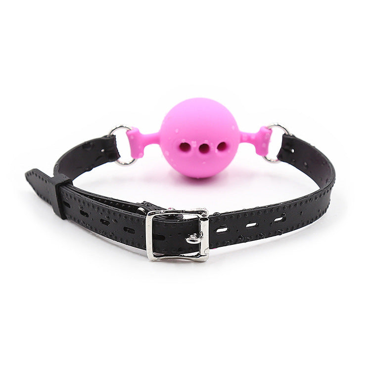 Silicone Ball Gag With Breathing Holes