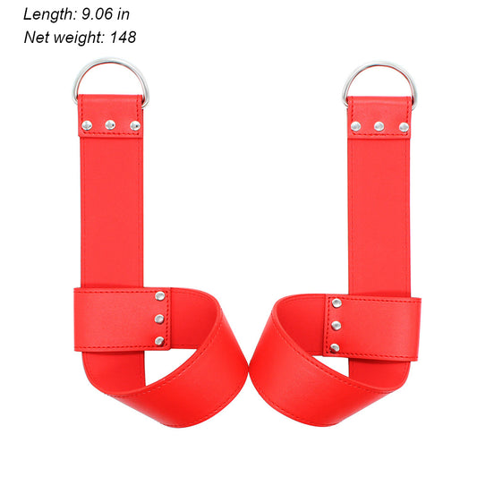 Vegan Leather Cuff/Bondage Straps