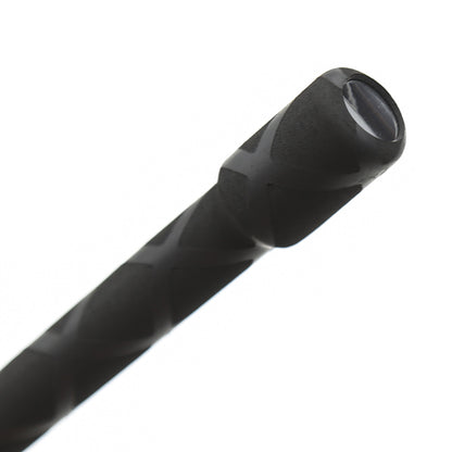 Red and Black Leather Heart Shaped Riding Crop