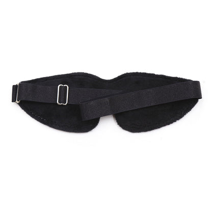 Lace and Satin Plush Eye Mask