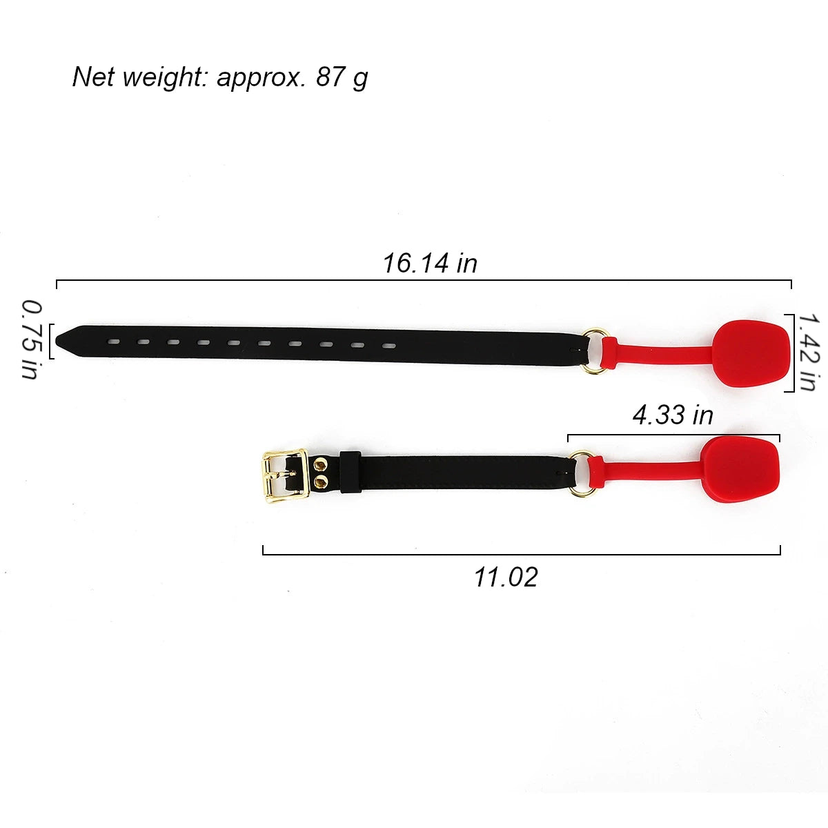 Silicone Open Mouth Gag / Spreader