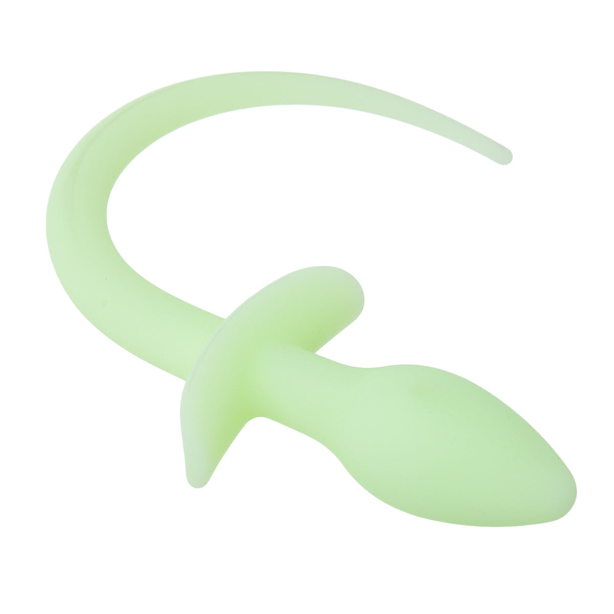 Glow in the Dark Pet Play Dog Tail Butt Plug