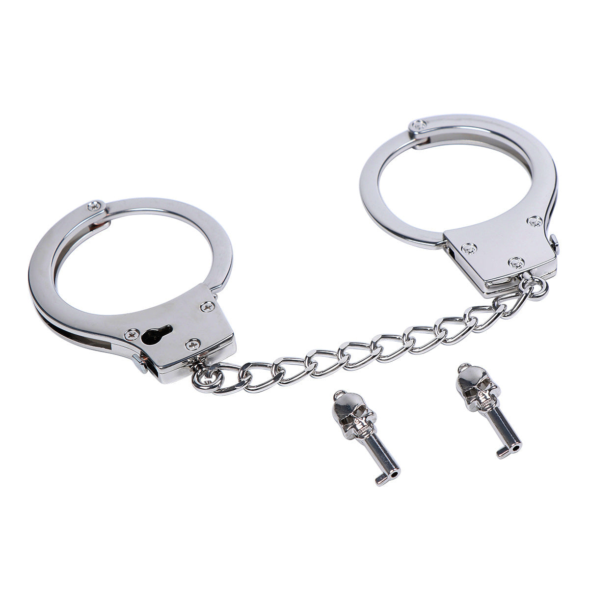 Silver Metal Handcuffs — Restraints & Gear > Wrist Cuffs