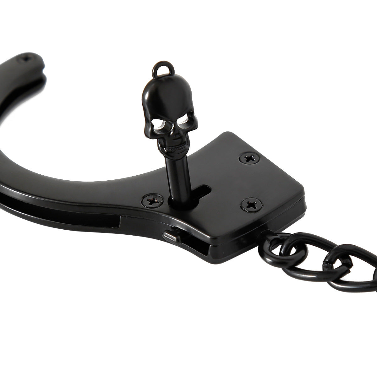 Black Metal Handcuffs