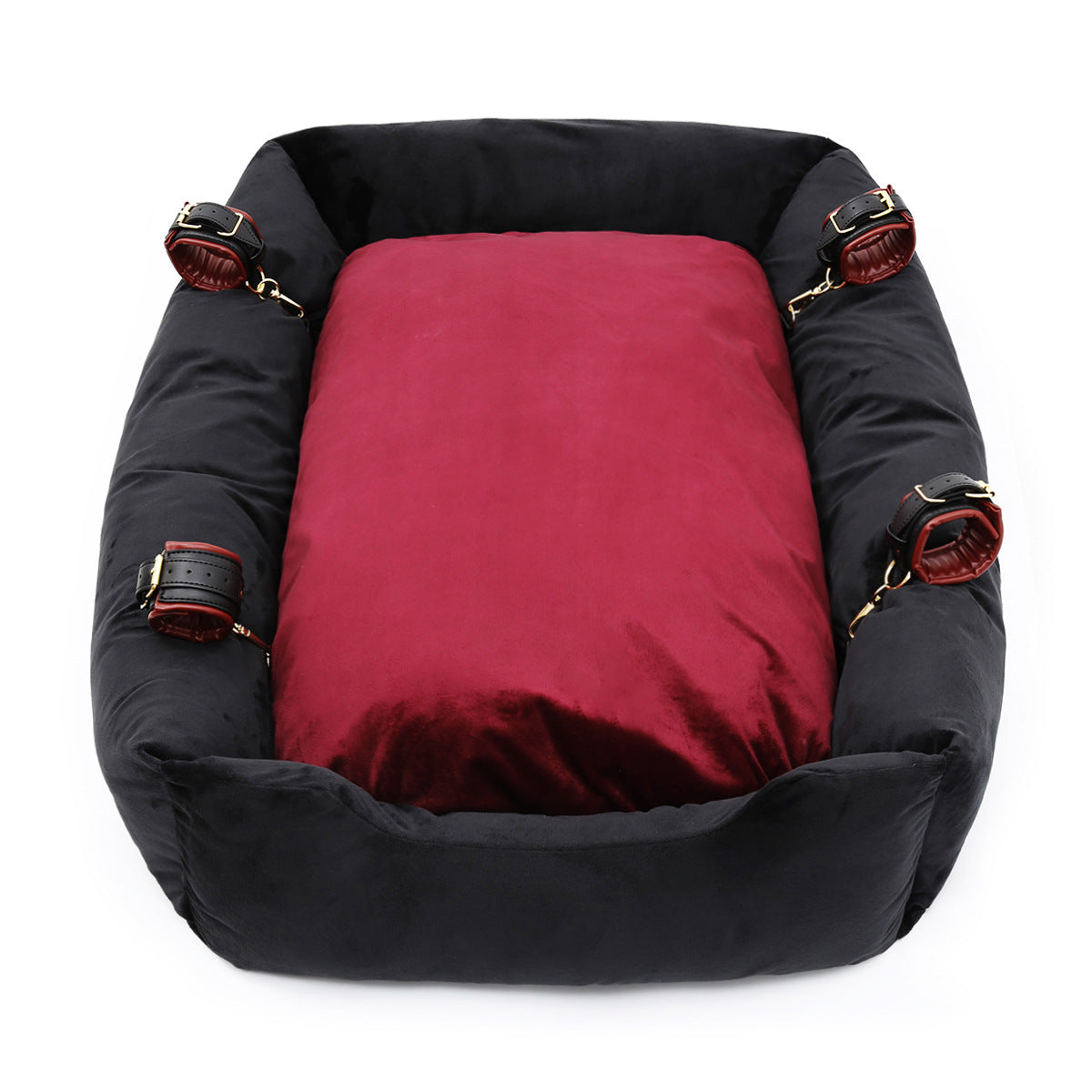 Pet Play Bondage Dog Bed — Pet Play > K9 Furniture
