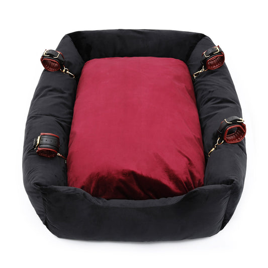 Pet Play Bondage Dog Bed — Pet Play > K9 Furniture