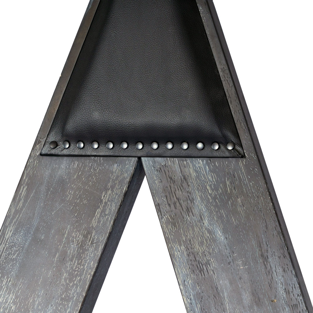 Solid Wood Black St. Andrew's Cross