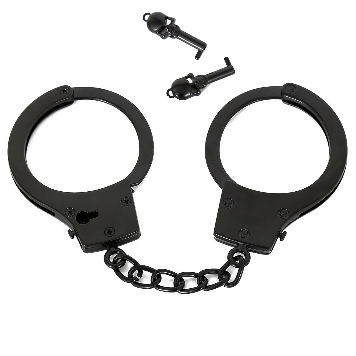 Black Metal Handcuffs