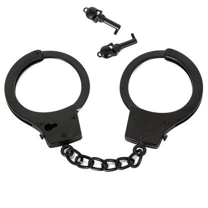 Black Metal Handcuffs
