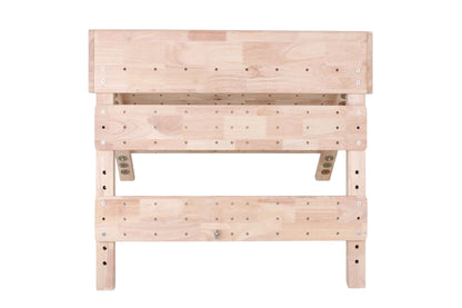 Natural Wood Bondage Triangle Horse