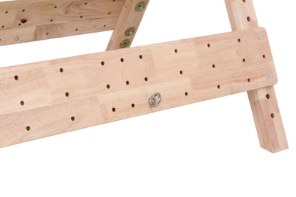 Natural Wood Bondage Triangle Horse