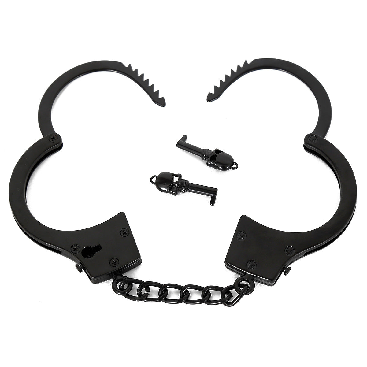 Black Metal Handcuffs