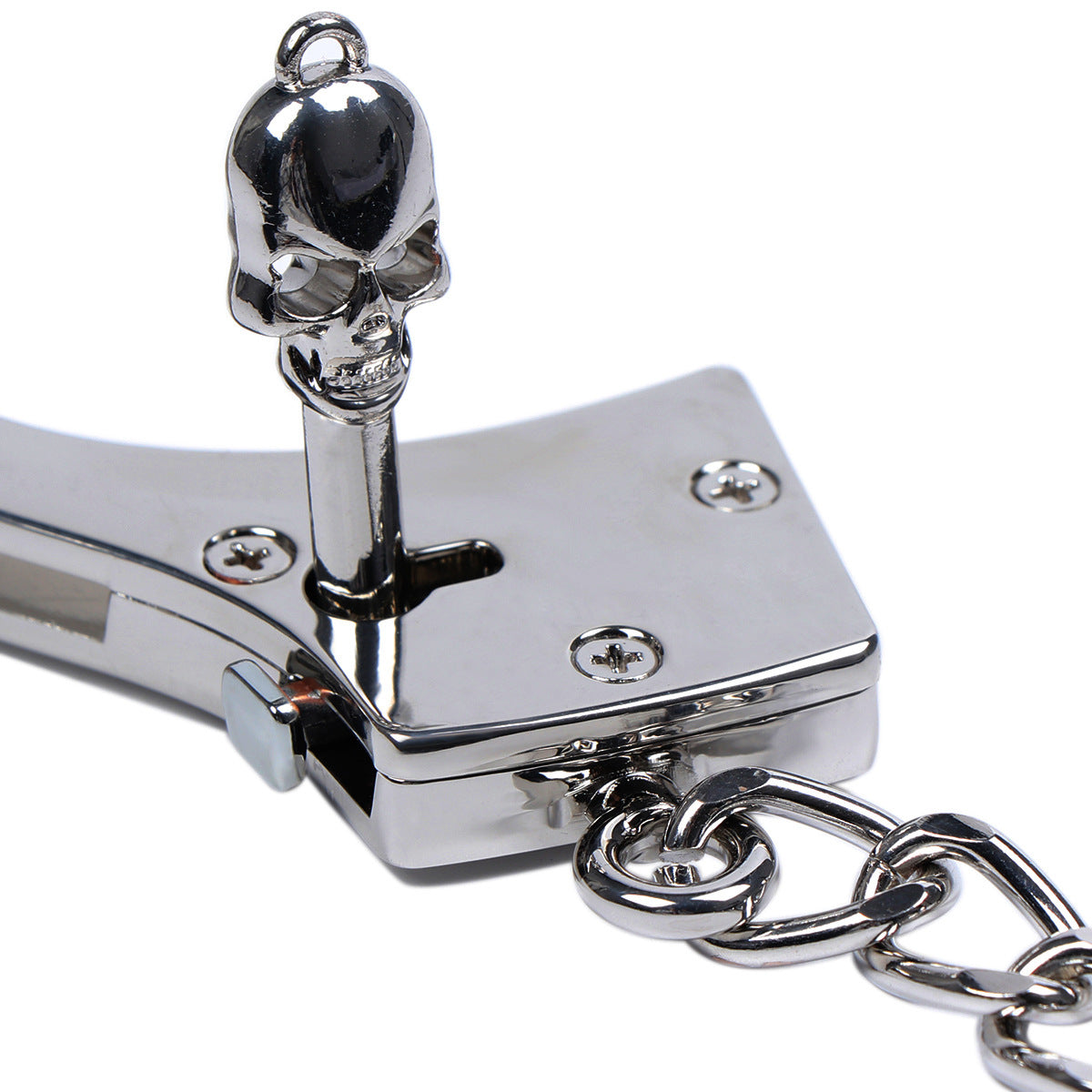 Silver Metal Handcuffs