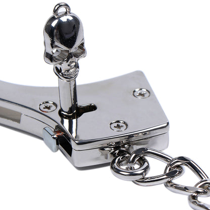 Silver Metal Handcuffs