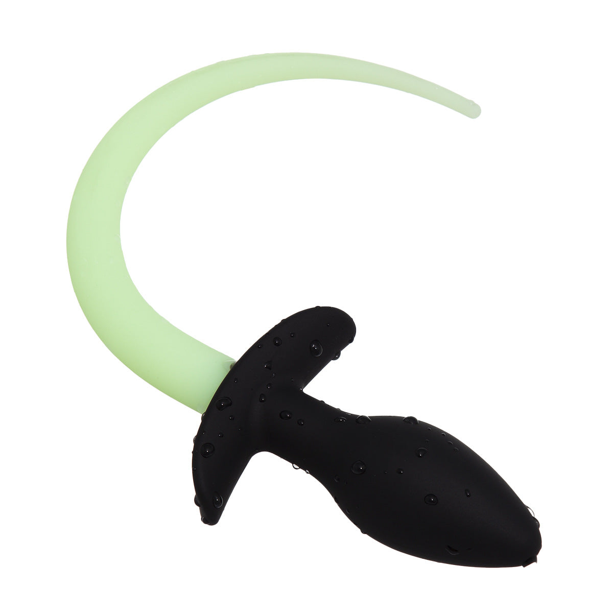 Glow in the Dark Pet Play Dog Tail Butt Plug